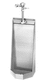 stainless steel urinal / wall-mounted