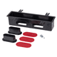 wall-mounted air diffuser / integrated / linear / slot