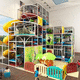 playground structure / for public building / interior / metal