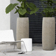 composite planter / round / contemporary / commercial