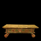 single bed / traditional / with storage compartment / on casters
