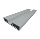 aluminum profile / rectangular / for photovoltaïc installations