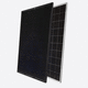 monocrystalline PV panel / dual-lens / black