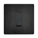 light switch / rocker / recessed / brass