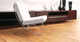 engineered parquet floor / beech / lacquered / glued