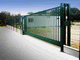 sliding gate / aluminum / with bars / motorized