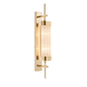 Art Deco wall light / indoor / brass / fixed