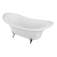 oval bathtub / free-standing / for homes / resin