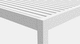 sliding pergola cover / aluminum / home