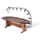 bithermal Vichy shower / wooden / horizontal / for spa