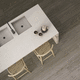porcelain stoneware tile / matte / indoor / living room
