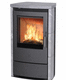 wood heating stove / contemporary / soapstone