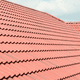 Portuguese roof tile / interlocking / concrete / red