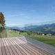 glass railing / with panels / indoor / outdoor