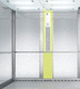 electric elevator / commercial / panoramic