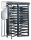 security turnstile / metal / for public building