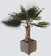 design vase / wood / aluminum / custom