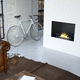 bioethanol fireplace / built-in / hanging / wall