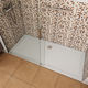 rectangular shower base / above floor / flush / extra-flat