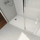 rectangular shower base / above floor / flush / extra-flat