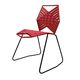 contemporary chair / indoor / steel / stackable