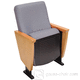 contemporary auditorium seat / foam / steel base / folding