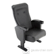 contemporary auditorium seat / foam / steel base / upholstered