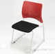 contemporary chair / steel / polypropylene / stainless steel base