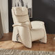 contemporary relaxing armchair / leather / fabric / reclining
