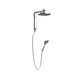 wall-mounted shower set / contemporary / with hand shower