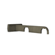 double wall bracket / for curtain / metal