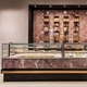 counter refrigerated display case / for pastry shops / for bakeries / aluminum