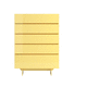 floor-standing storage cabinet / contemporary / commercial / wooden