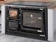wood range cooker / 1 oven / cast iron
