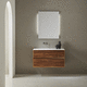 wall-hung washbasin cabinet / walnut / maple / solid wood