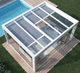 roller blinds / integrated / roof / aluminum
