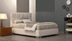 single bed / contemporary / with in-base storage / fabric
