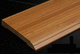 bamboo baseboard / rounded / FSC certified
