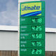 outdoor display panel / digital / LED / glass