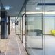 sliding partition / modular / double-glazed / home