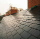 flat roof tile / slate / gray