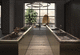 contemporary kitchen / marble / wood veneer / island