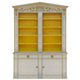free-standing bookcase / Directoire style / lacquered wood / beech