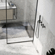 stainless steel linear shower drain / low-maintenance / durable / easy cleaning