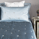 cotton quilt / breathable / dry cleaning / embroidered