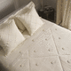 cotton quilt / breathable / embroidered