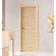 interior door / solid wood / swing / without glazing