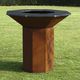 bioethanol barbecue / fixed / COR-TEN® steel