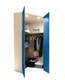 corner wardrobe / contemporary / wooden / with swing doors