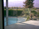 glass railing / with panels / outdoor / for patio